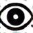 Icono de ojo con engranaje